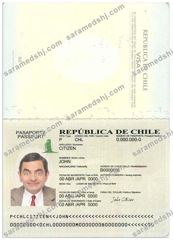 Chile passport version 2